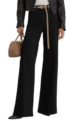 Reiss Reiss Jas High Waist Wide Leg Jeans