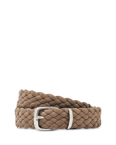 Reiss Reiss Jesse Suede Lattice Belt