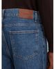 Reiss Reiss Jimmy Cotton Relaxed Fit Jeans in Mid Blue - 5