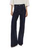 Reiss Reiss June Mid Rise Flare Leg Pin Stitch Jeans in Indigo - 1