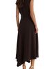 Reiss Reiss Justine Cowl Neck Asymmetrical Midi Dress - 2