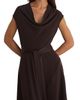 Reiss Reiss Justine Cowl Neck Asymmetrical Midi Dress - 3