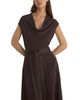 Reiss Reiss Justine Cowl Neck Sash Waist Midi Dress - 3