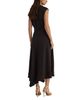 Reiss Reiss Justine Cowl Neck Sash Waist Midi Dress - 4