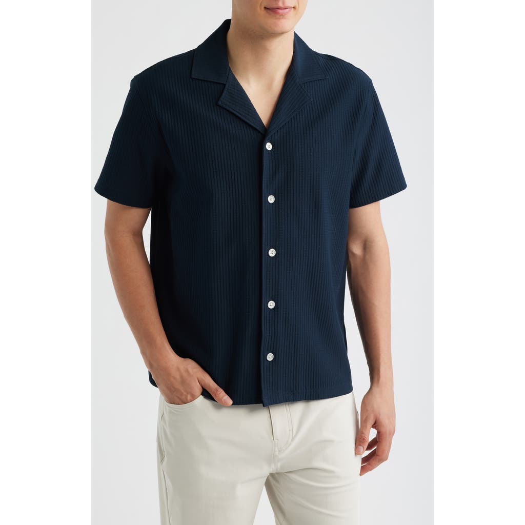 Reiss Reiss Kadin Short Sleeve Stretch Button-Up Shirt
