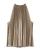 Reiss Reiss Kali Pleated Satin Top - 6