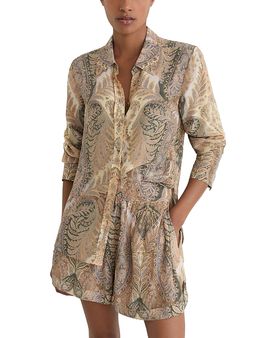 Reiss Reiss Katiya Paisley Shirt