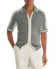 Reiss Reiss Kenley Zip Front Shirt - 1