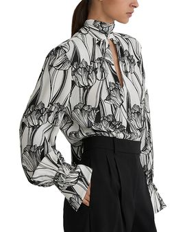 Reiss Reiss Kennedy Scarf Neck Blouse