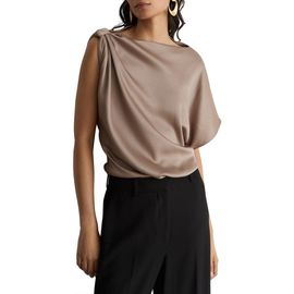 Reiss Reiss Kezia Twisted Draped Top