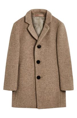 Reiss Reiss Kids' Gable Jr. Wool Blend Overcoat