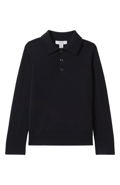 Reiss Reiss Kids' Trafford Jr. Wool Polo Sweater