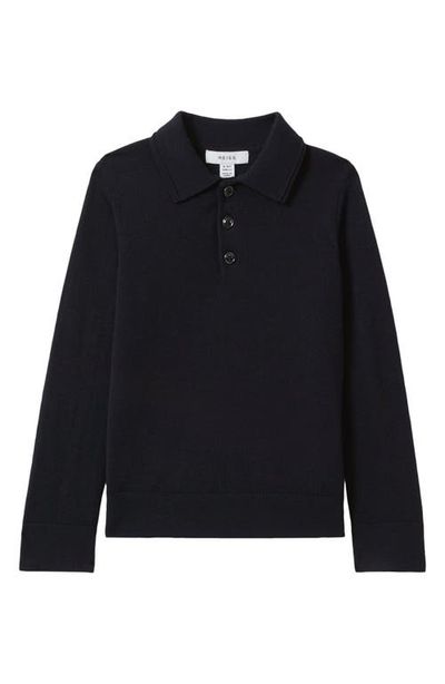 Reiss Reiss Kids' Trafford Jr. Wool Polo Sweater