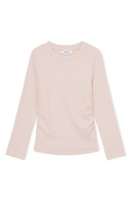 Reiss Reiss Kids' Trina Ruched Rib Sweater