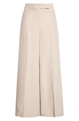 Reiss Reiss Kit Wide Leg Linen Pants