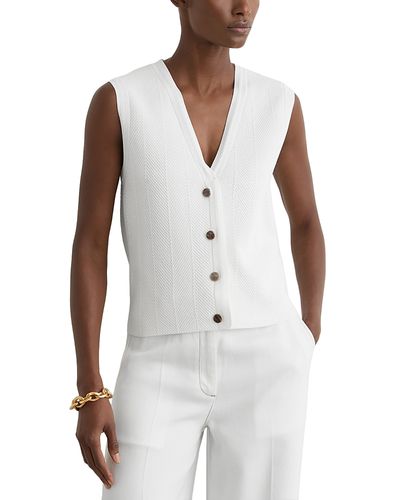 Reiss Reiss Knitted Waist Coat