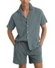 Reiss Reiss Knox Textured Raglan Shirt - 1