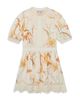 Reiss Reiss Lace Trim Dress - 6