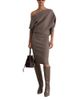 Reiss Reiss Lara Off-the-Shoulder Ribbed Knit Dress - 1