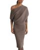 Reiss Reiss Lara Off-the-Shoulder Ribbed Knit Dress - 2