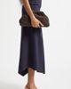 Reiss Reiss Large Mia Suede Frame Clutch - 3