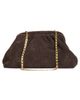 Reiss Reiss Large Mia Suede Frame Clutch - 4