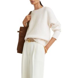 Reiss Reiss Leah Wool & Cashmere Crewneck Sweater