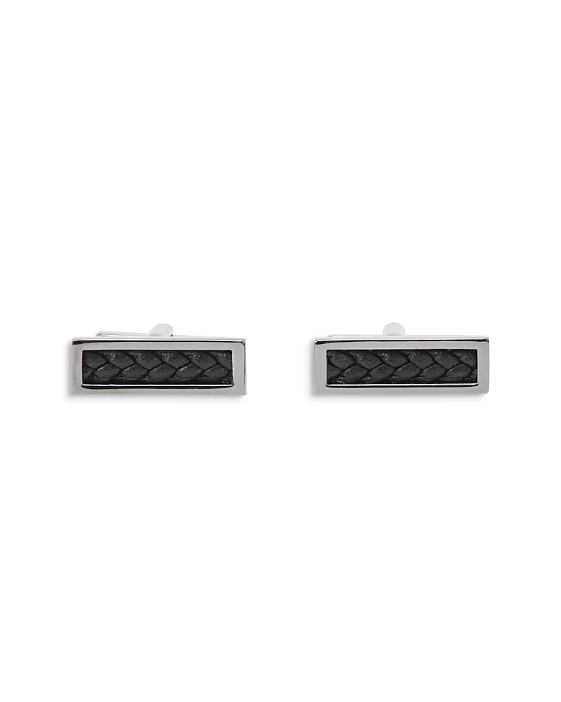 Reiss Reiss Leather Insert Cufflinks