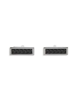 Reiss Reiss Leather Insert Cufflinks
