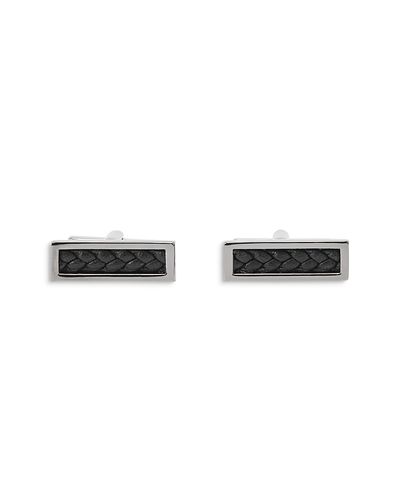 Reiss Reiss Leather Insert Cufflinks