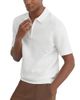 Reiss Reiss Leigham Half Zip Chevron Knot Sweater Polo - 1