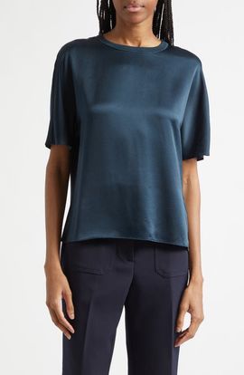 Reiss Reiss Lena Silk Crewneck Top