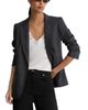 Reiss Reiss Levitt High Rise Cropped Barrel Jeans in Black - 4