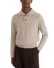 Reiss Reiss Littleton Wool Half Button Diagonal Stitch Sweater - 1