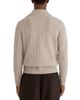 Reiss Reiss Littleton Wool Half Button Diagonal Stitch Sweater - 3