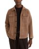 Reiss Reiss Lockwood Wool Concealed Placket Overshirt - 1