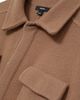 Reiss Reiss Lockwood Wool Concealed Placket Overshirt - 6