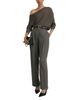 Reiss Reiss Logan Metallic Knit Asymmetric Neck Sweater - 2