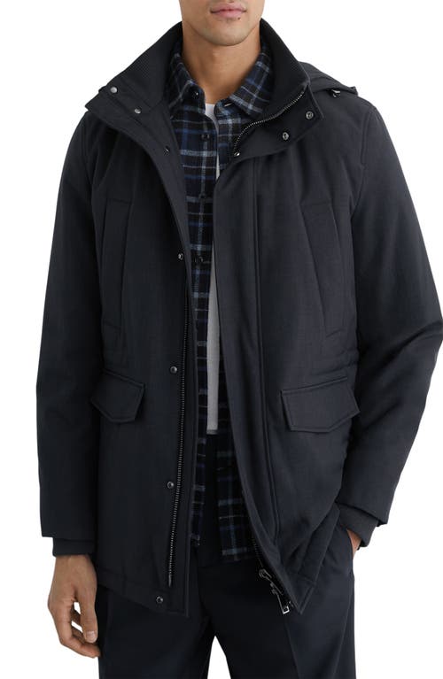 Reiss Reiss Lord Padded Coat with Removable Hood