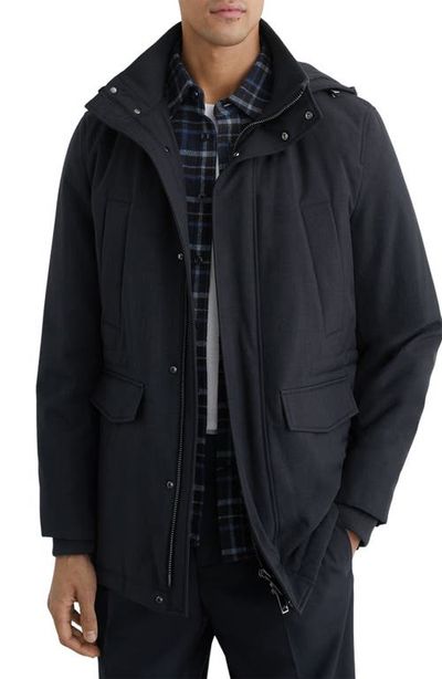 Reiss Reiss Lord Padded Coat with Removable Hood