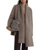 Reiss Reiss Lori Scarf Wool Blend Coat - 1