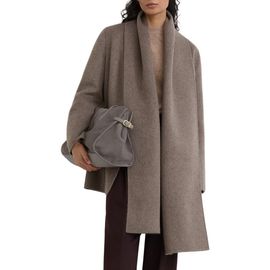 Reiss Reiss Lori Scarf Wool Blend Coat