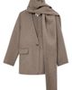 Reiss Reiss Lori Scarf Wool Blend Coat - 4