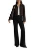 Reiss Reiss Lotta Cotton Cropped Denim Jacket - 2