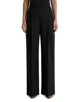 Reiss Reiss Luna Pleated Wide Leg Pants