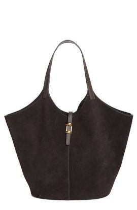 Reiss Reiss Lyra Leather & Suede Large Tote