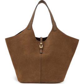 Reiss Reiss Lyra Leather & Suede Tote