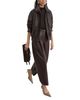 Reiss Reiss Maeve Grained Leather Collared Jacket - 2