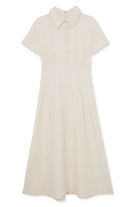 Reiss Reiss Mari Short Sleeve Midi Dress