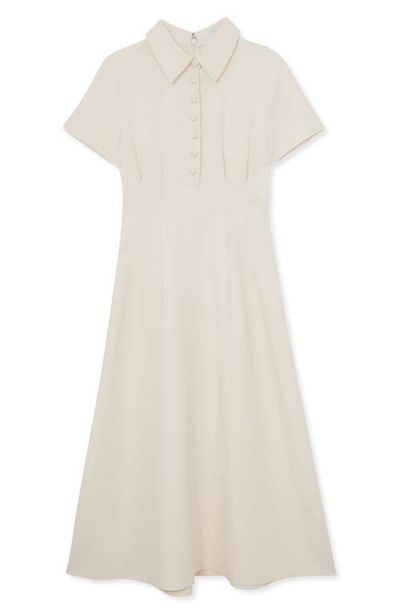 Reiss Reiss Mari Short Sleeve Midi Dress
